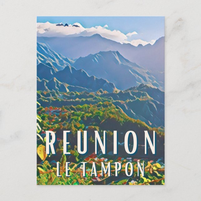 Foto-Vintage-Puffer Postkarte (Vorderseite)