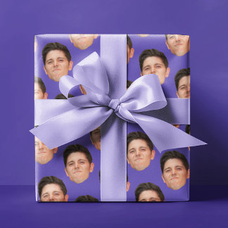 Foto Violet, Lila Geschenkpapier