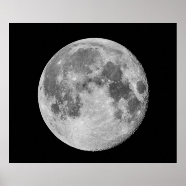 Foto - Vollmond Poster (Vorne)