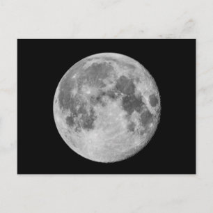 Foto - Vollmond Postkarte