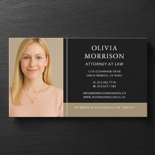 Foto von Black Gold Attorney at Law Visitenkarte