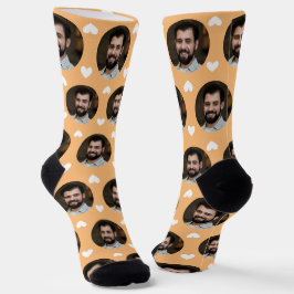 Foto von Boyfriend For Girlfriend Orange Creme Socken