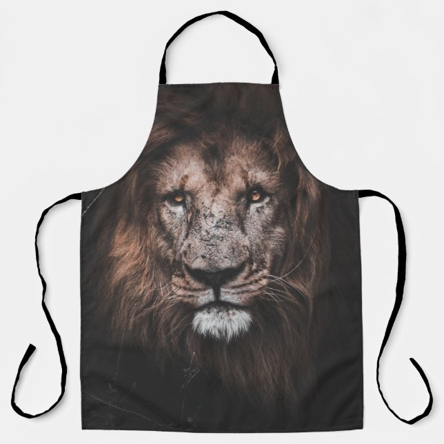FOTO VON BROWN LION SCHÜRZE (Vorderseite)