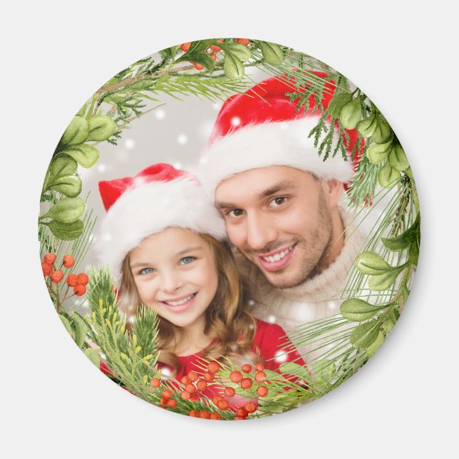 Foto von Christmas Magnet Christmas Wreath (Vorne)