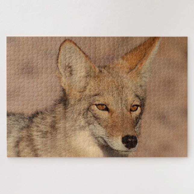 Foto von Coyote in Nevada Puzzle (Horizontal)