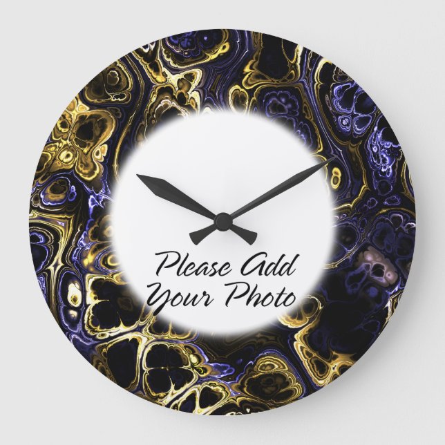 Foto von Frame 3 Wall Clock Große Wanduhr (Vorderseite)