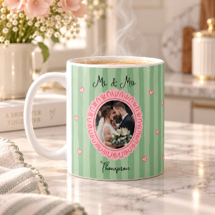 Foto von Frischvermählten Kaffeetasse