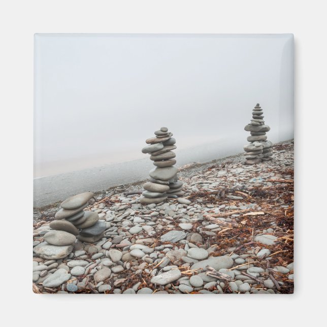 Foto von inukshuk magnet (Vorne)