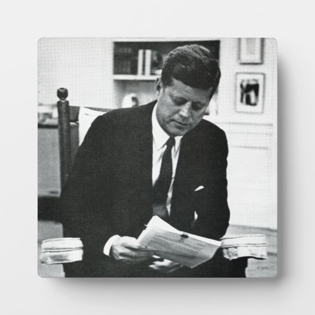 Foto von John F. Kennedy 2 Fotoplatte (Vorderseite)