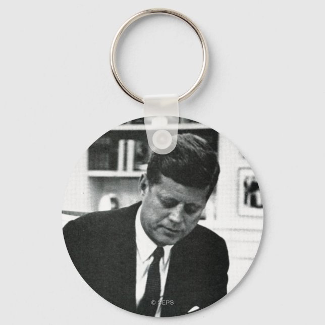 Foto von John F. Kennedy 2 Schlüsselanhänger (Vorderseite)