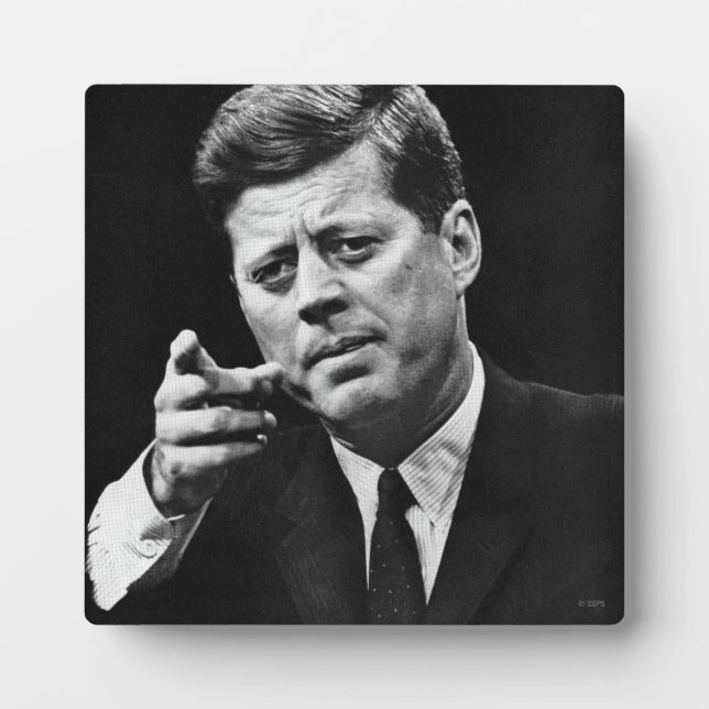 Foto von John F. Kennedy 3 Fotoplatte (Vorderseite)