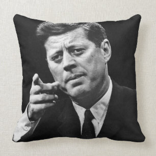 Foto von John F. Kennedy 3 Kissen