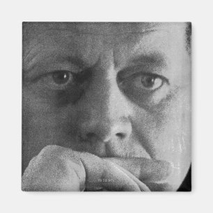 Foto von John F. Kennedy Magnet