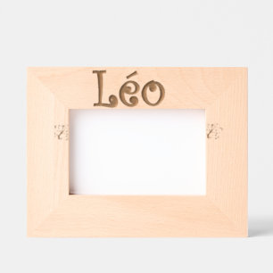Foto von Léo/Personalized Geätzte Rahmen