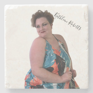 Foto von mir Marmorstein Untersetzer