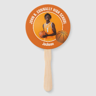 Foto von Orange Basketballspieler - High School Sp Fächer