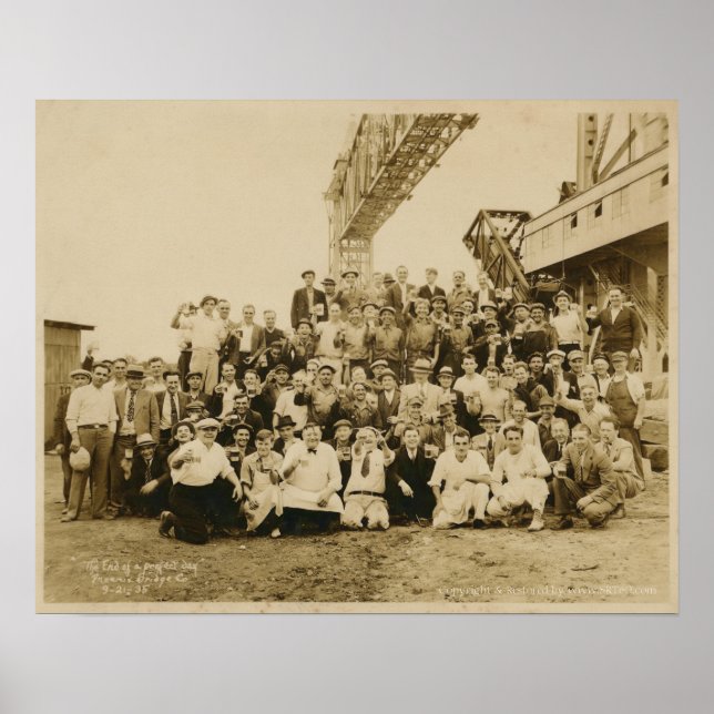 Foto von Phoenixville Iron Works Poster (Vorne)