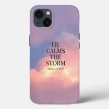 Foto von Pink Sky beruhigt die Storm Bible Verse