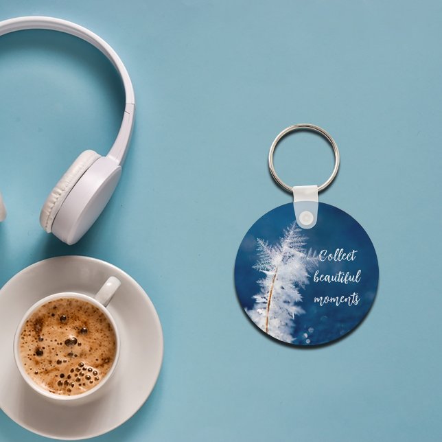 Foto von Schneeflocken Schlüsselanhänger (Photo of snowflakes keychain
)