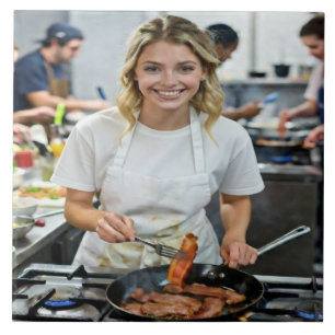 Foto von Speckkochen anpassen Fliese
