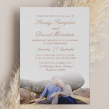 Foto von Wedding With Real Rose Gold