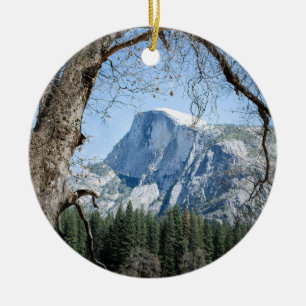 Foto von Yosemite's Halbkuppel Keramik Ornament
