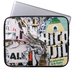 Foto von zerrissenen Papieren schließen Laptopschutzhülle