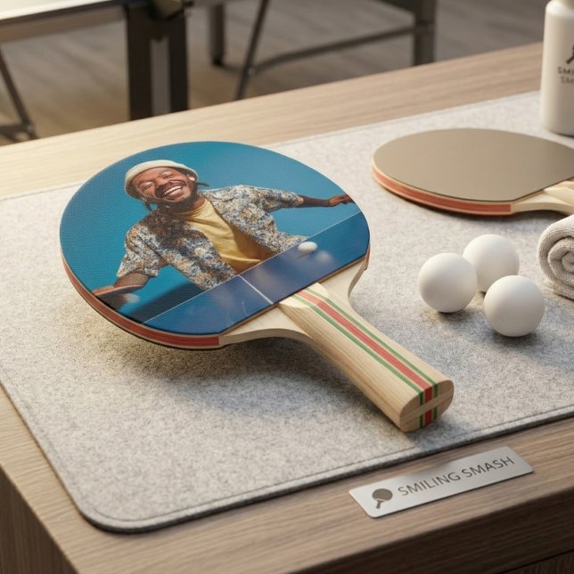 Foto-Vorlage Geschenk Tischtennis Schläger (Von Creator hochgeladen)