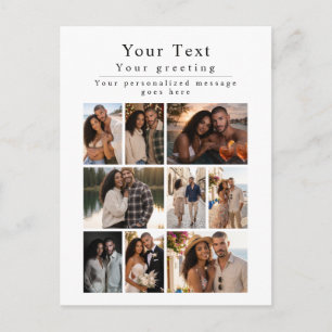 Foto-Vorlage Grußkarten Foto personalisiert Postkarte