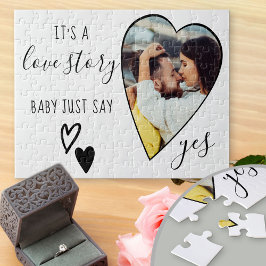 Foto Vorschlag Liebe Story Say Yes Puzzle