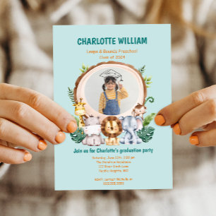 Foto-Vorschulabschlusspartei Einladung