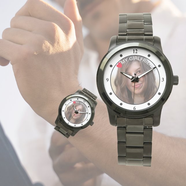 FOTO Watch | I Liebe ( HERZ) MEIN ( Benutzerdefini Armbanduhr (Von Creator hochgeladen)