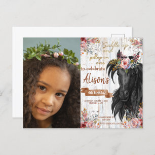 Foto Watercolor Postkarte