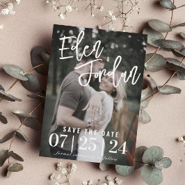 Foto Wedding Save the Date Magnet | Imitate Vellum