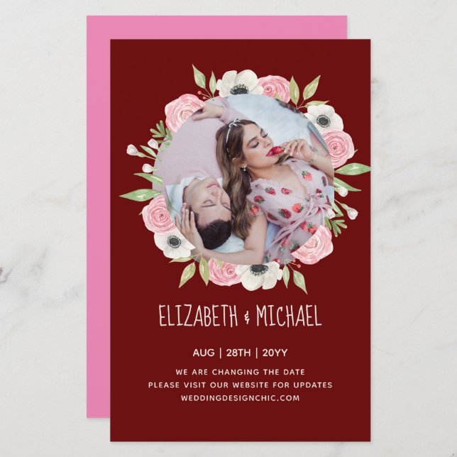 FOTO-WEDGE IM HAUSHALT ÄNDERN DIE DATEN (Vorne/Hinten)