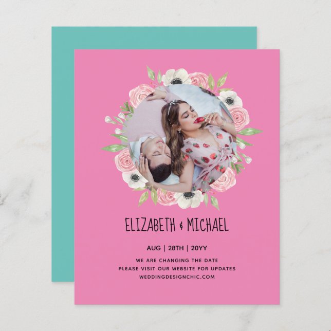 FOTO-WEDGE IM HAUSHALT ÄNDERN DIE DATEN (Vorne/Hinten)