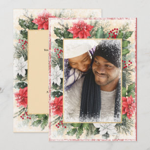 Foto Weihnachten Feiertage Xmas Vintage Saisonskar