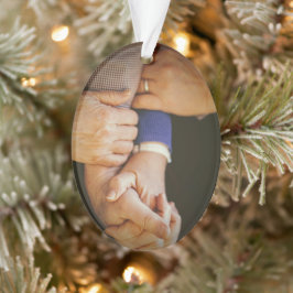 Foto Weihnachten in Familienbesitz Ornament