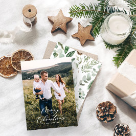 Foto Weihnachts-Weihnachtsgeschenk Mitteilungskarte