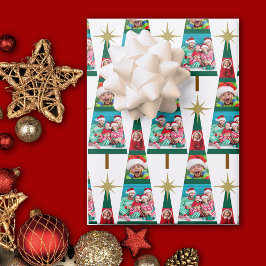 Foto Weihnachtsbaum Geschenkpapier Set