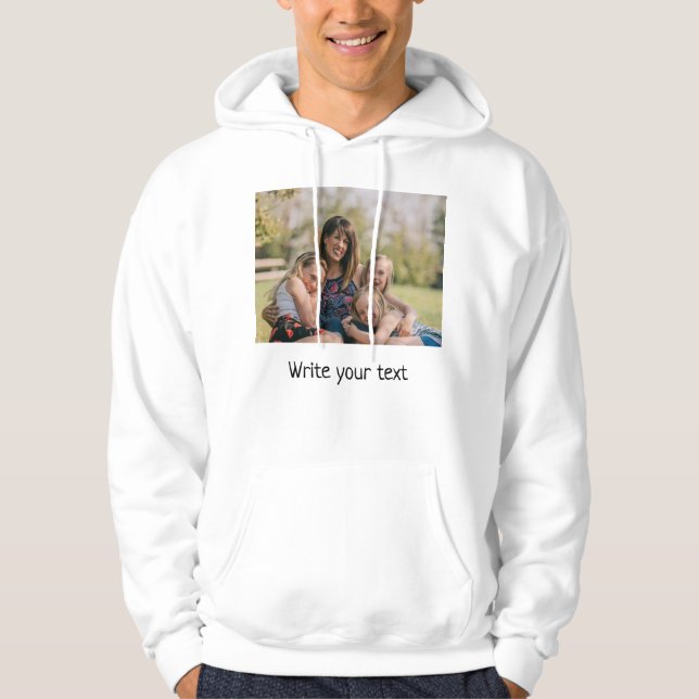 Foto Weihnachtsfeier Hoodie (Vorderseite)