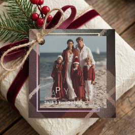 Foto-Weihnachtsgeschenk-Anhänger Geschenkanhänger