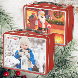 Foto | Weihnachtsgeschenke | Kinder Metall Brotdose