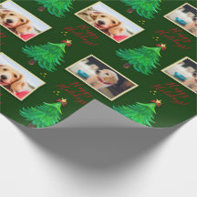 Foto Weihnachtshunde Haustier Custom Wrapping Pape