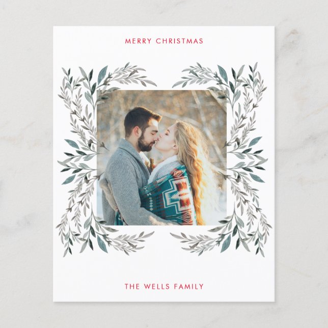 Foto Weihnachtskarte (Vorderseite)