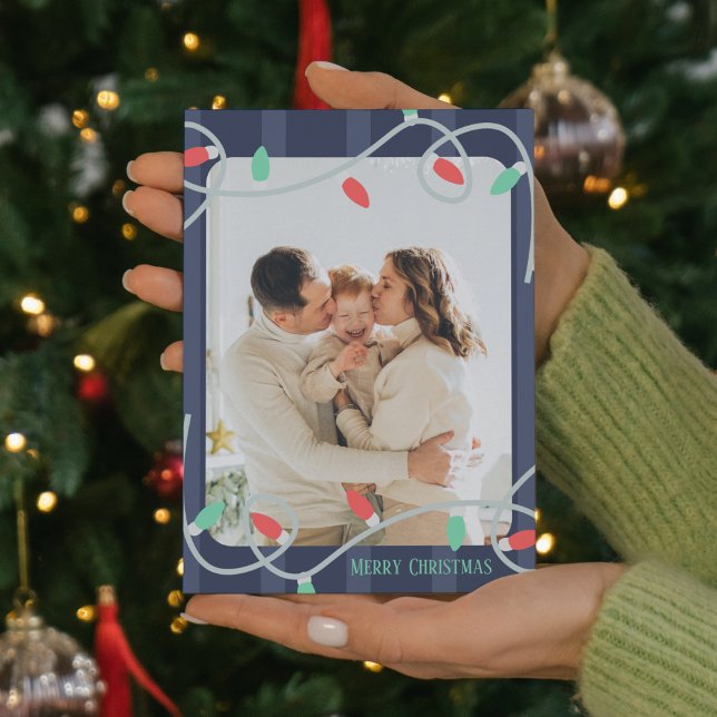 Foto Weihnachtskarte Ankündigungspostkarte (Von Creator hochgeladen)