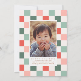 Foto-Weihnachtskarte Feiertagskarte