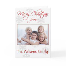 Foto Weihnachtskarte