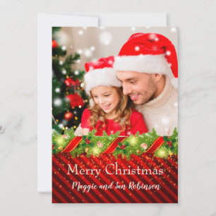 Foto Weihnachtskarte Feiertagskarte