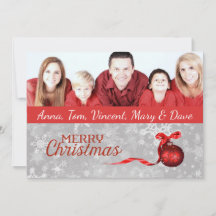 Foto Weihnachtskarte